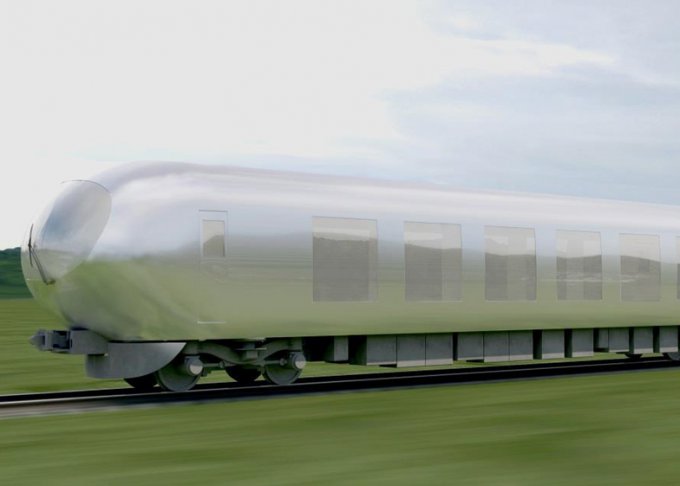 В Японии создали поезд-невидимку
