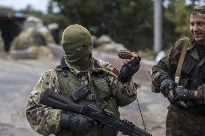 Террористы штурмовали силы АТО возле Гранитного