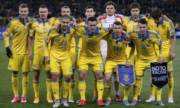 Сборная Украины сохранила 22-е место в рейтинге ФИФА