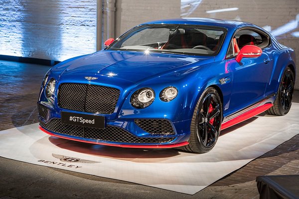 Bentley презентовала мощный Continental GT Speed