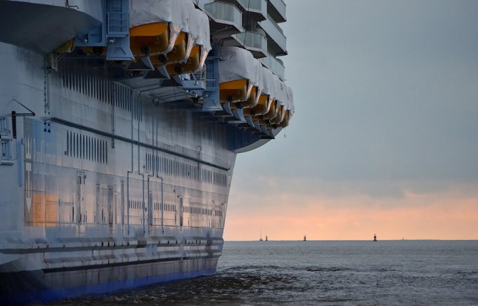 Как выглядит самый крупный круизный лайнер в мире. Фото