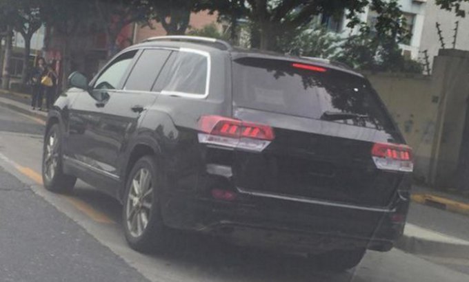 Папарацци поделились шпионскими фото нового джипа от Volkswagen