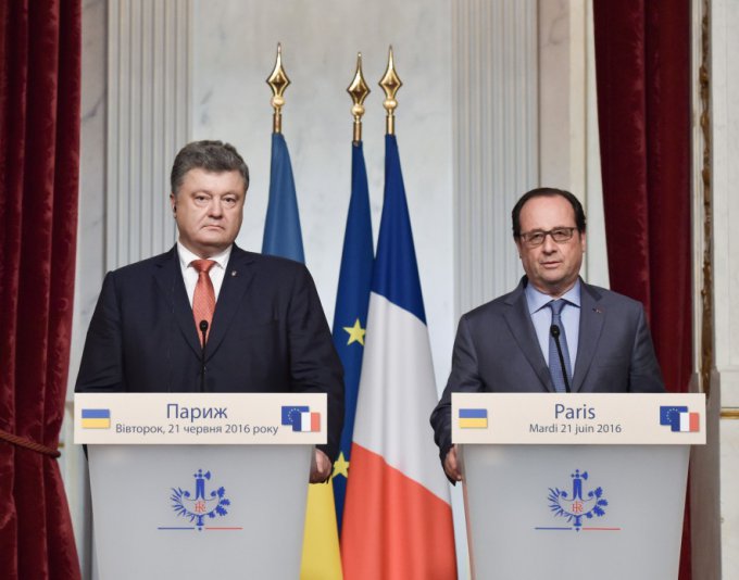 Встреча Порошенко и Олланда: основные итоги и перспективы