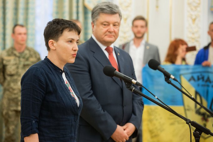 Надежда Савченко считает, что должна стать президентом Украины