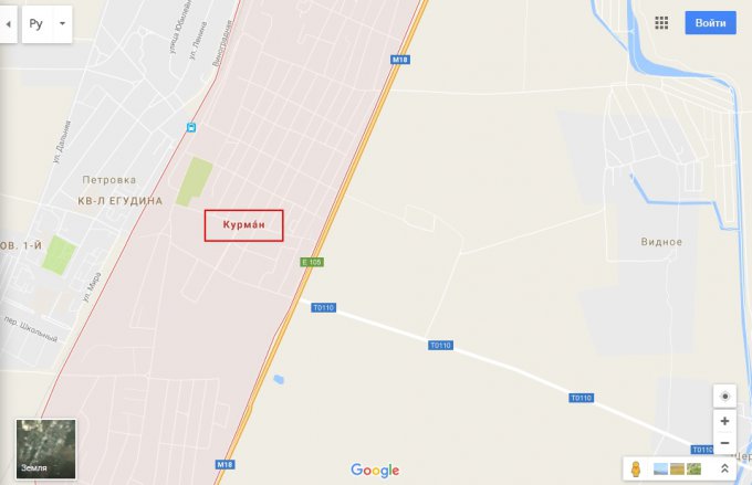 Сервис Google Maps изменил названия городов в Крыму по украинским законам