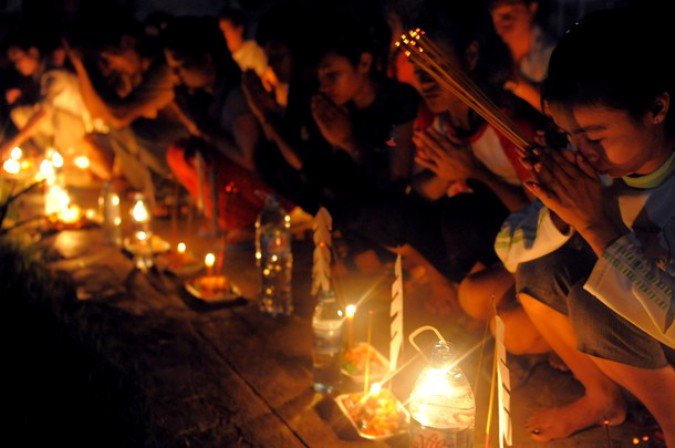 Как в Камбодже проходит Фестиваль мертвых. Фото