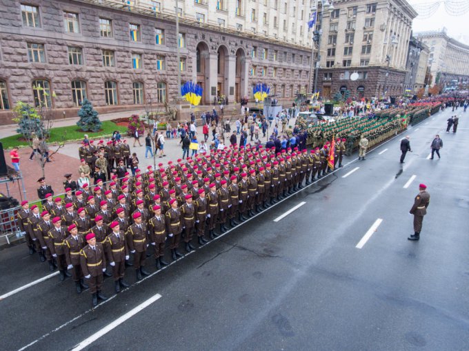 Состоялись торжества по случаю Дня защитника Украины