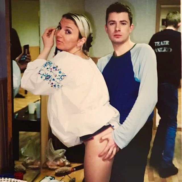 Андрей Данилко показал нескромное фото с актрисой Инной Белоконь