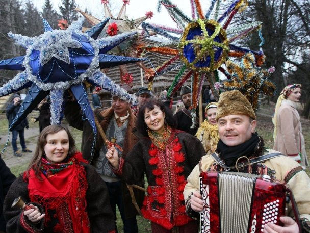 Колоритное Рождество в Украине. Фото