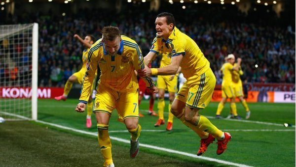 Сборная Украины идет 30-й в рейтинге ФИФА