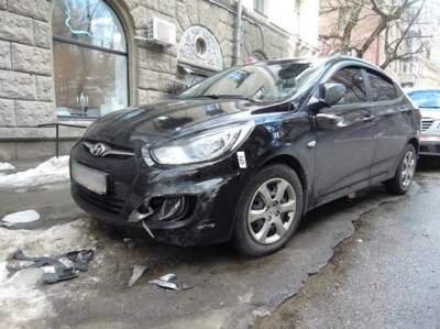 В Киеве водитель задержал ограбивших его преступников