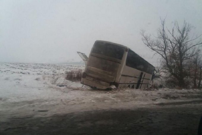 Масштабное ДТП в Винницкой области: водитель автобуса погиб на месте