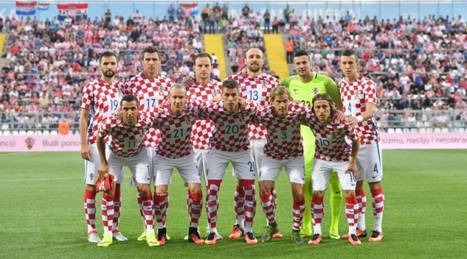 Хорваты представили состав на матч с Украиной
