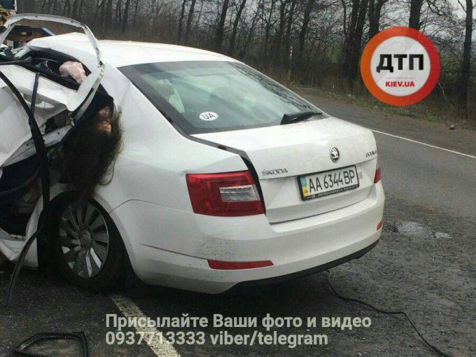 Чудовищное ДТП под Киевом: девушку-водителя разорвало на части