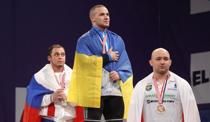 Украинский штангист с рекордами выиграл чемпионат Европы
