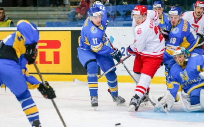 Сборная Украины по хоккею уступила Польше