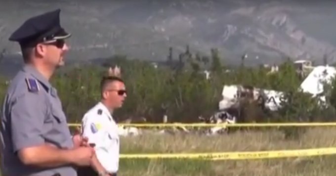 Крушение самолета в БиГ: среди жертв есть дети