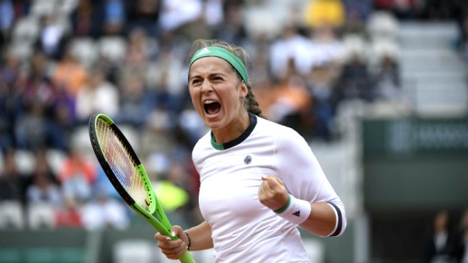 Теннисистка из Латвии Остапенко сенсационно выиграла Ролан Гаррос