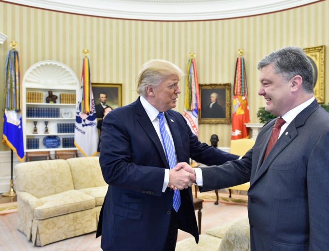 Первая встреча Порошенко и Трампа: самые важные моменты