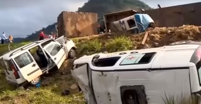 Страшная авария в Бразилии: десятки жертв и пострадавших