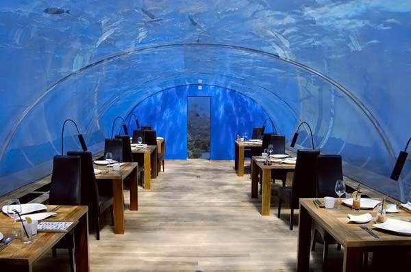 Крупнейший подводный ресторан ждёт своих посетителей. Фото