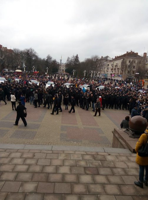 В Тернополе приняла присягу патрульная полиция