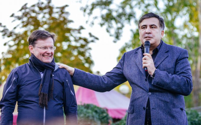 Саакашвили и Боровик отрицают создание новой партии