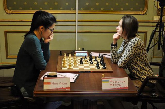 Музычук не смогла выиграть звание чемпиона мира по шахматам