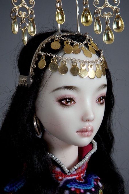 Фарфоровые куклы для взрослых, от которых невозможно оторвать глаз. Фото