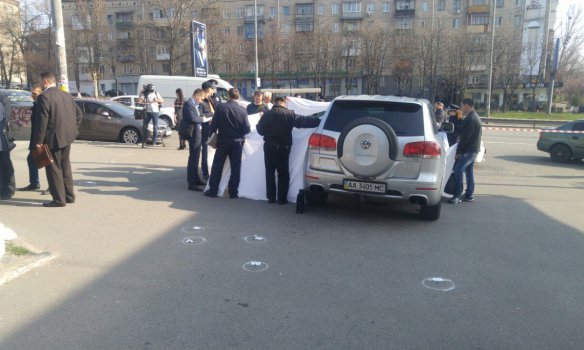 В Киеве расстреляли бизнесмена