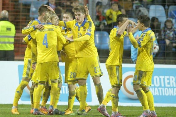 Сборная Украины – 22-я в рейтинге ФИФА