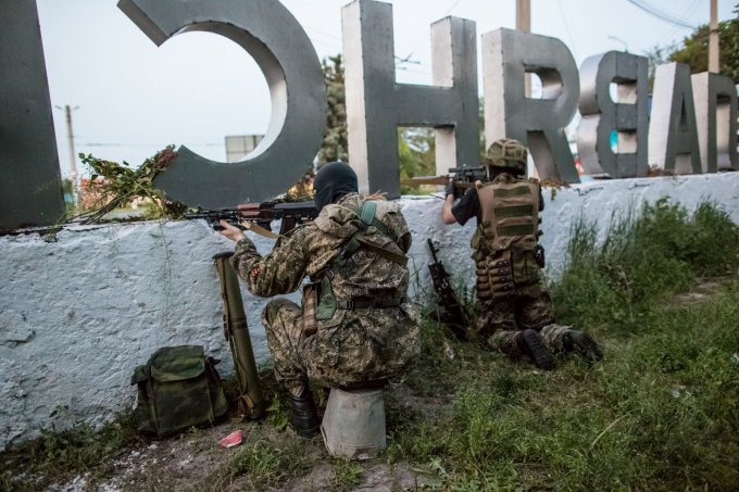 В Донецке идет ожесточенный бой