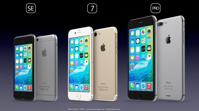 Новые iPhone 7 и iPhone 7 Plus получат увеличенные батареи