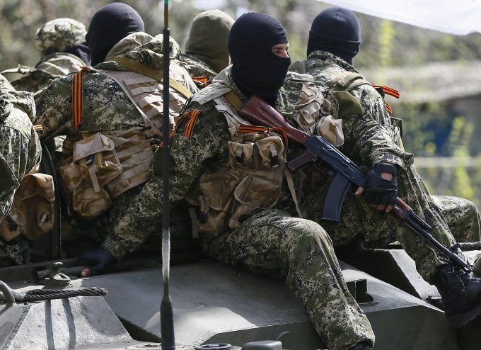 Террористы открыто атаковали позиции ВСУ под Новотроицким