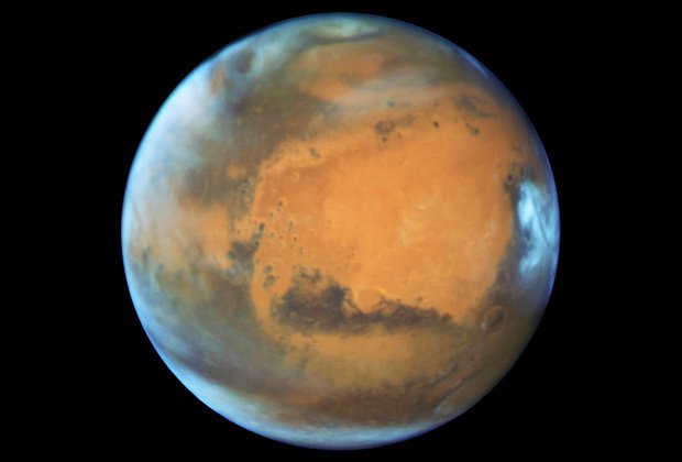 Hubble показал Марс с максимально близкого расстояния