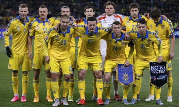 Сборная Украины представила заявку на Евро-2016