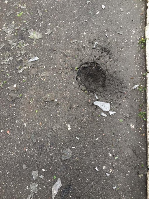 В Киеве хулиган бросил взрывчатку на территорию полицейского участка