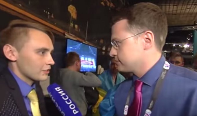 Между журналистами Украины и России произошла перепалка на «Евровидении-2016». Видео