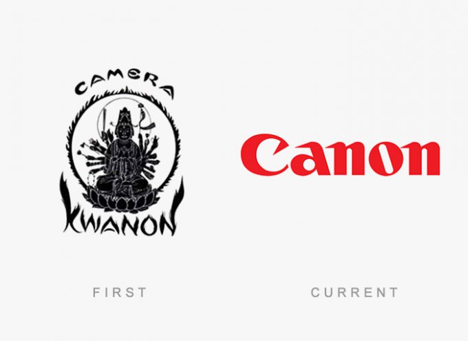 Первые логотипы всемирно известных компаний. Фото 