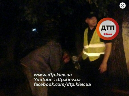 «Пьяное» ДТП в Киеве: под колеса Деу Матиз попал мужчина
