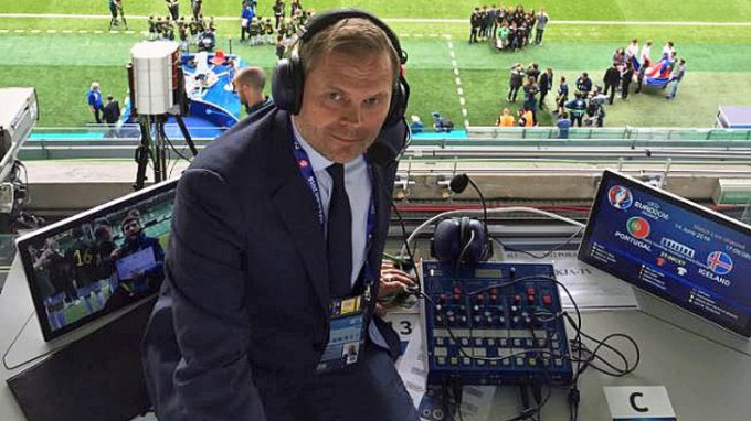 Исландский комментатор вновь позабавил зрителей на Евро-2016