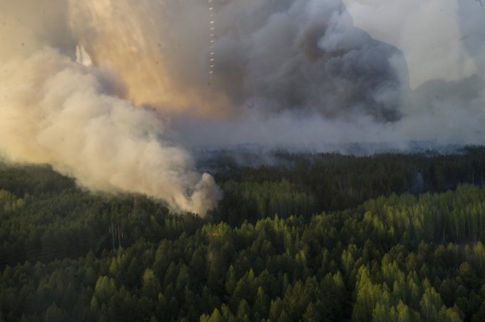 299 пожаров вспыхнуло в Украине за минувшие сутки