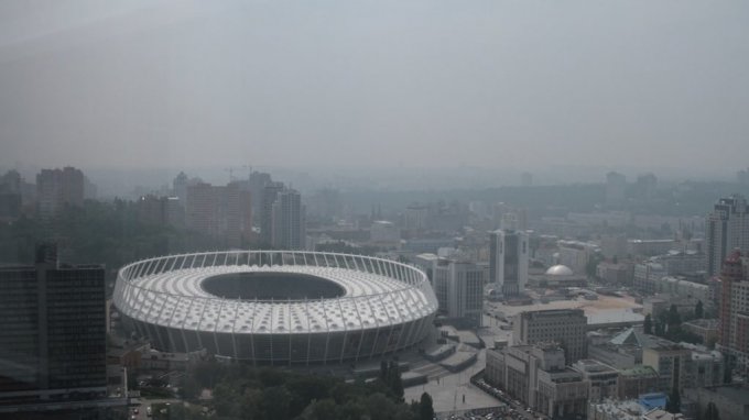 Загрязнение воздуха в Киеве превысило допустимые нормы