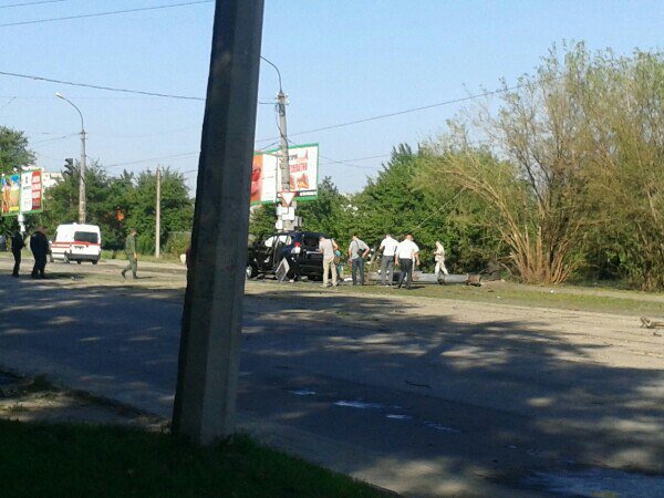Взорван автомобиль руководителя «ЛНР» Плотницкого