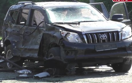Взорван автомобиль руководителя «ЛНР» Плотницкого