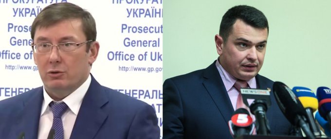 Луценко и Сытник рассказали свои версии причин обыска в НАБУ