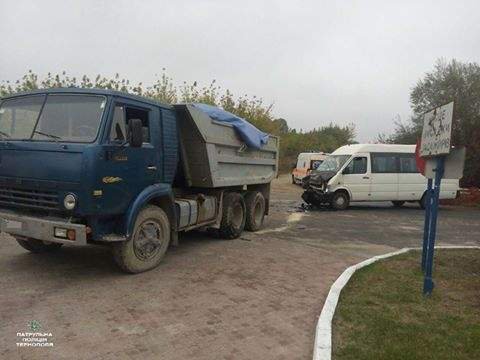 ДТП в Тернополе - пострадало пять человек