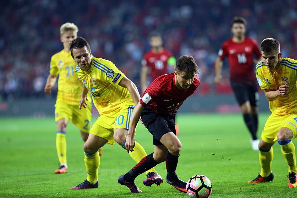 Сборная Украины упустила преимущество в два мяча в матче с турками