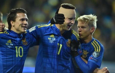 Украина сохранила за собой 29-е место в рейтинге ФИФА