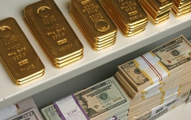 Золотовалютные резервы Украины выросли на 1,7 миллиардов долларов